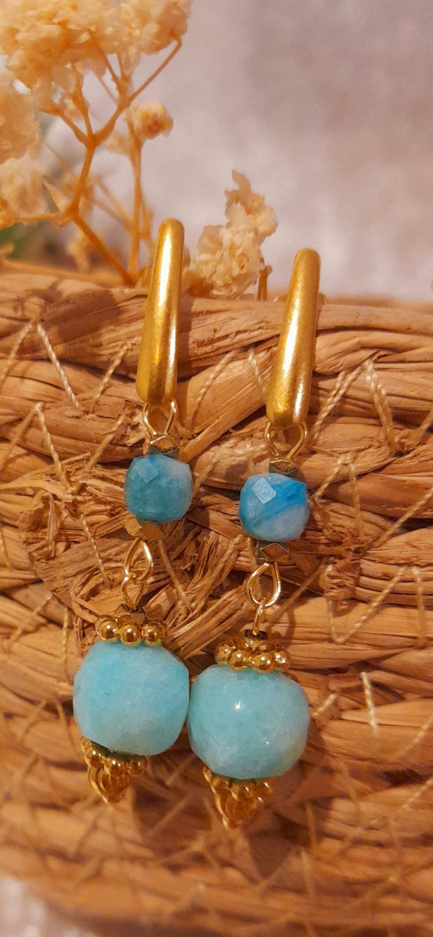 Vos boucles TIANA (Bleu)