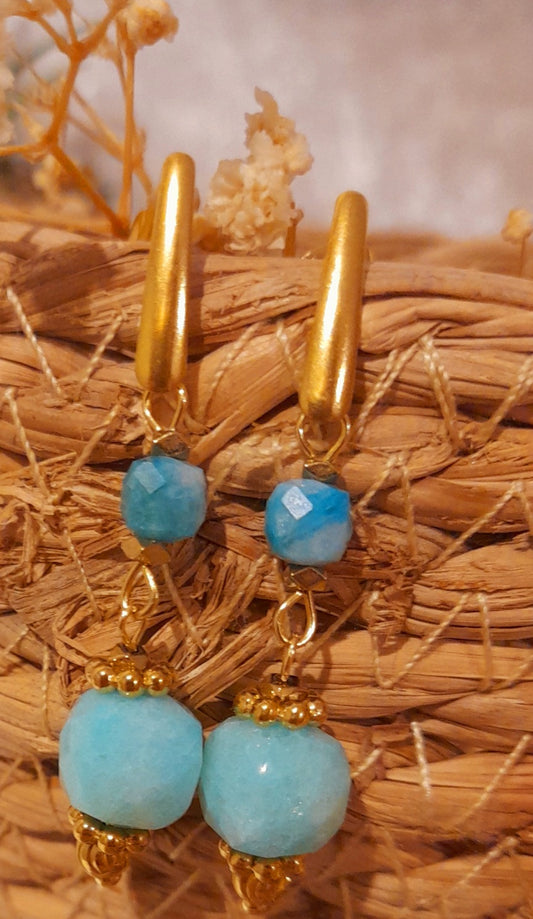 Vos boucles TIANA (Bleu)