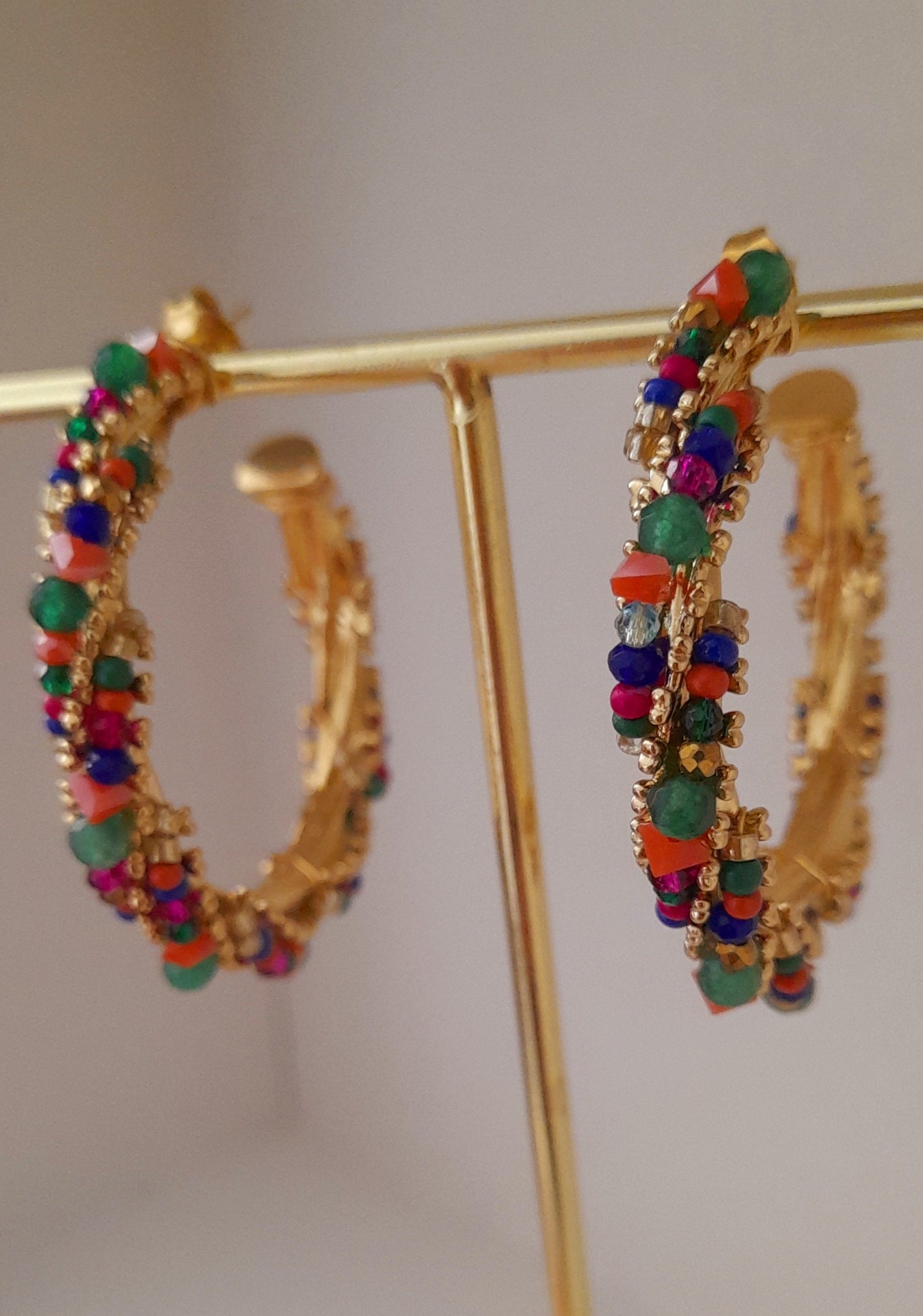 Keya Pierres Naturelles et perles de verre.