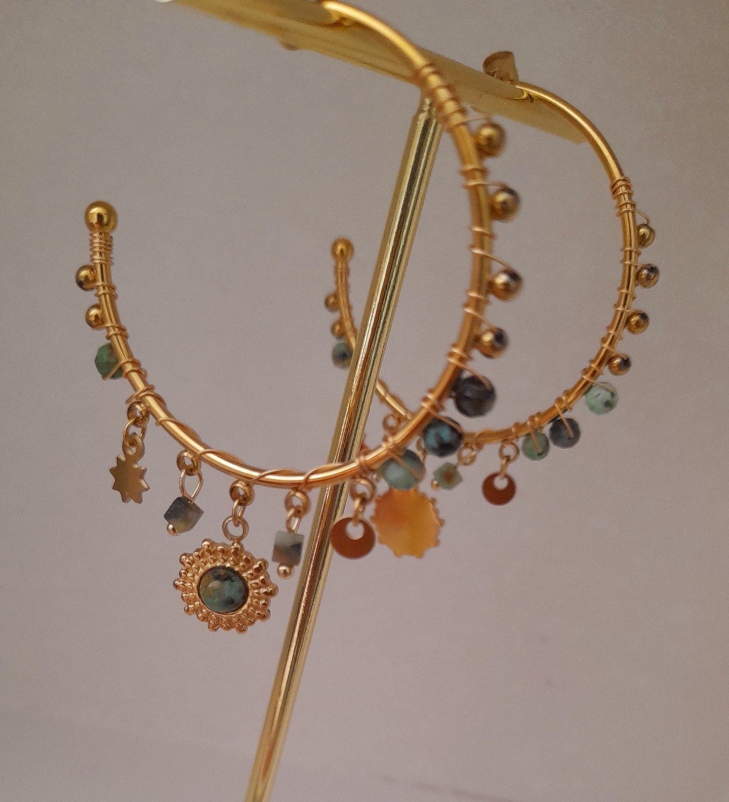 Nayal pierres naturelles Turquoise Africaine