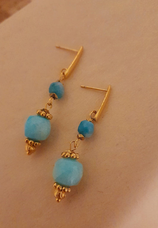 Vos boucles TIANA (Bleu)