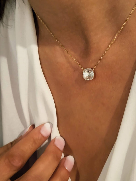 Collier Live avec Cristal Swarovski® 10mm